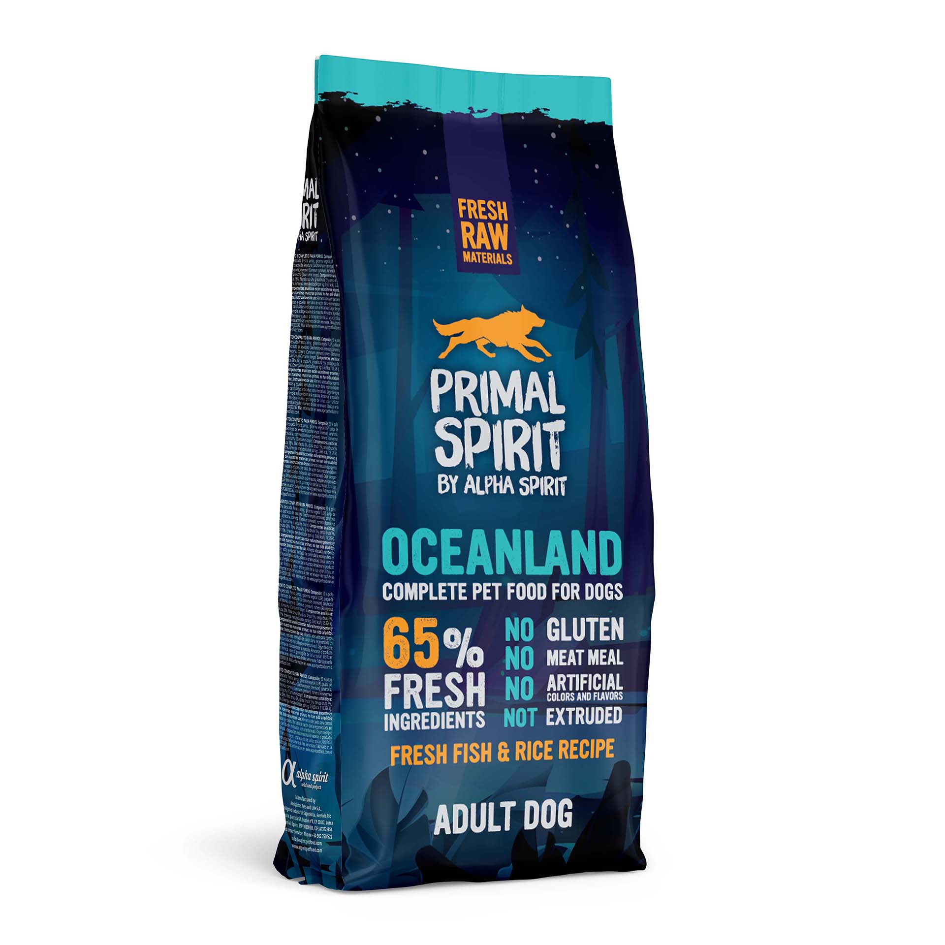 Primal Spirit Karma sucha 65% OCEANLAND 12kg
