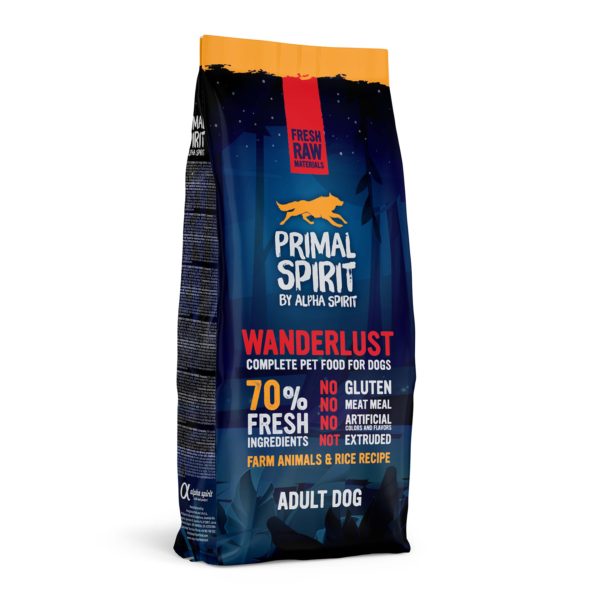 Primal Spirit Karmy suche 70% WANDERLUST 12kg